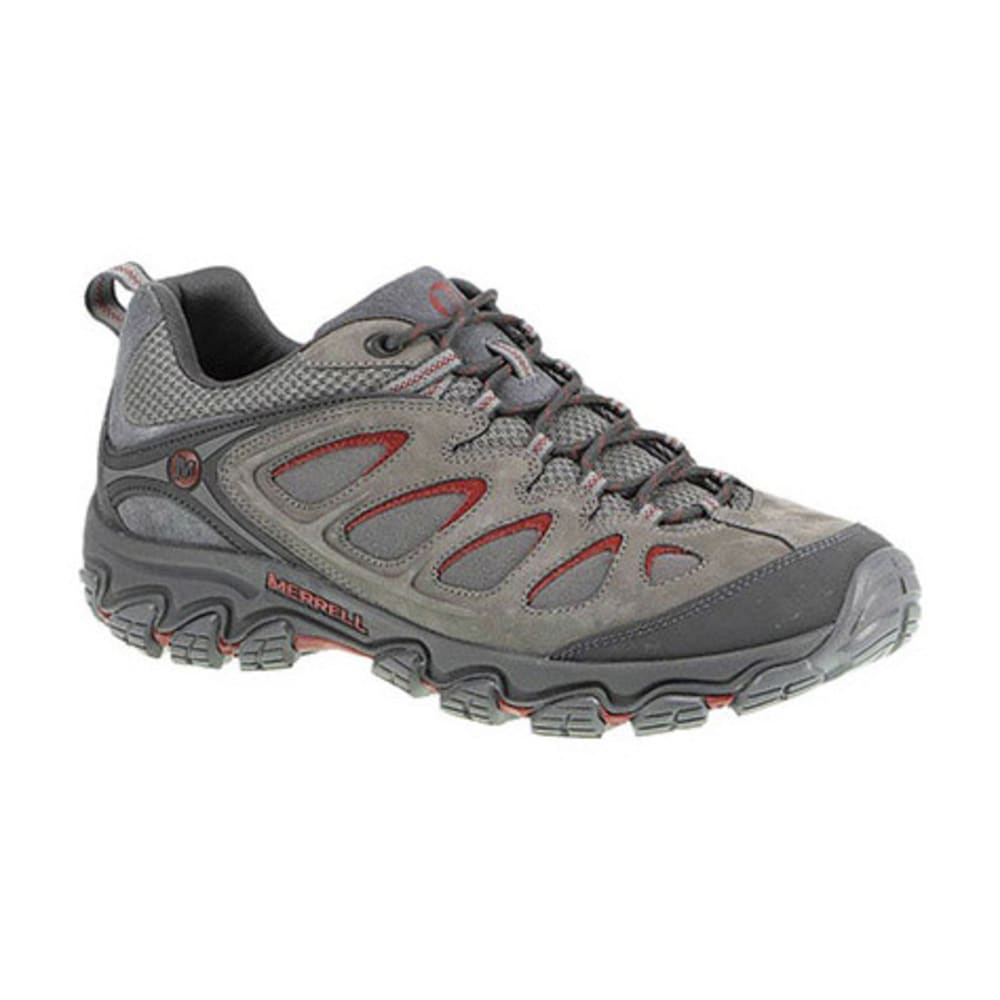MERRELL Men's Pulsate Hiking Shoes, Wild Dove/Castle Rock, Wide