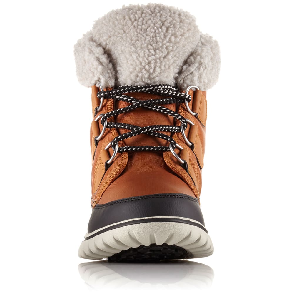 SOREL Women&#39;s Cozy Carnival Mid Waterproof Winter Boots, Caramel/Black - Eastern Mountain Sports
