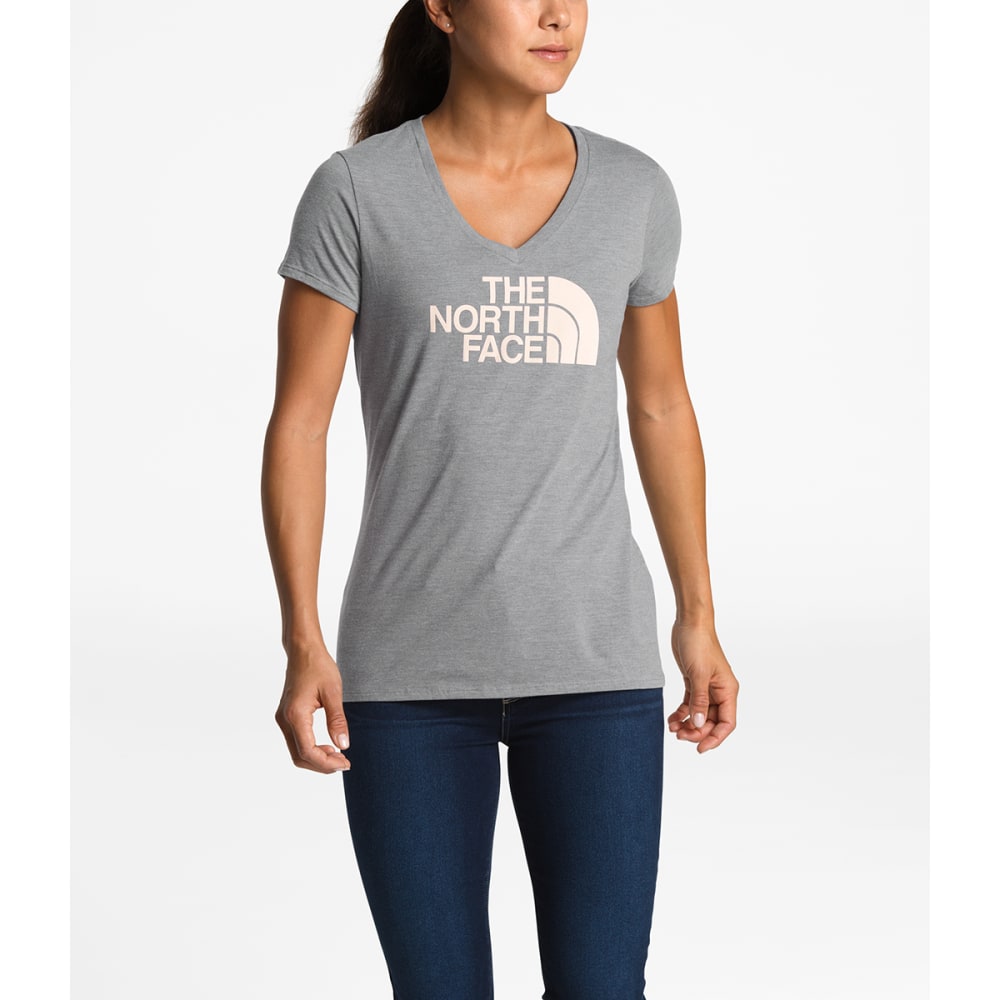 the north face women's v neck t shirt