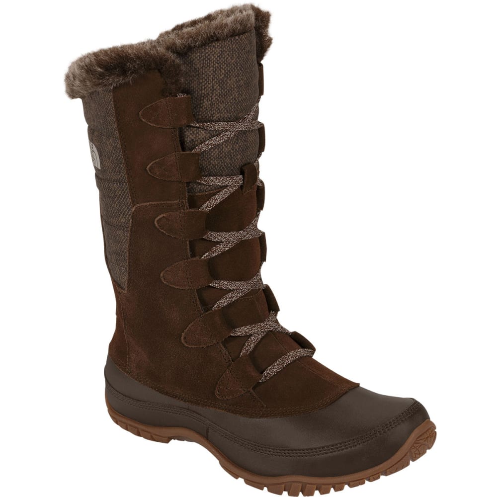THE NORTH FACE Women's Nuptse Purna Boots, Brown