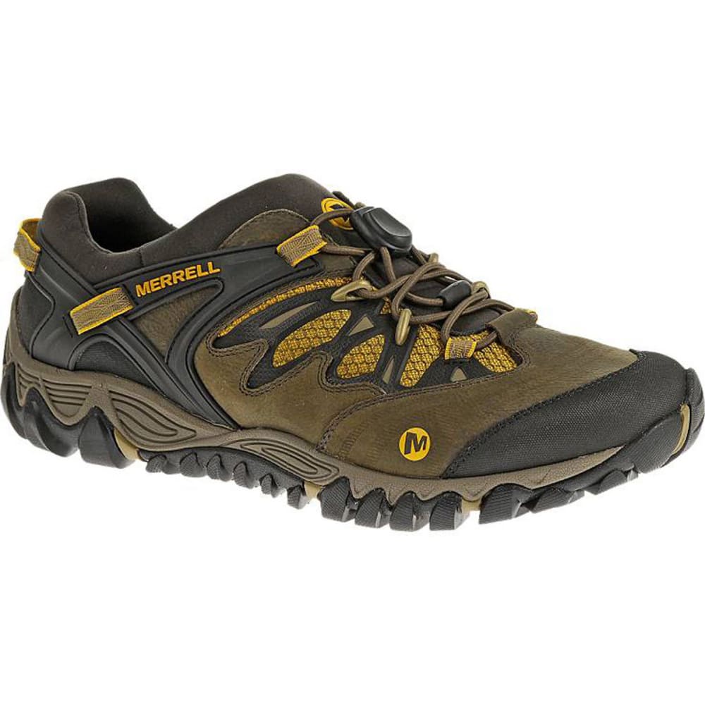 MERRELL Men's All Out Blaze Stretch Hiking Shoes, Canteen