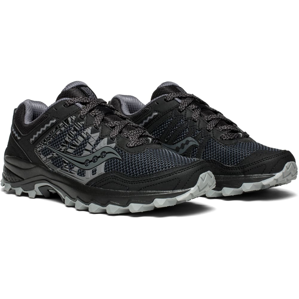 saucony running shoes black