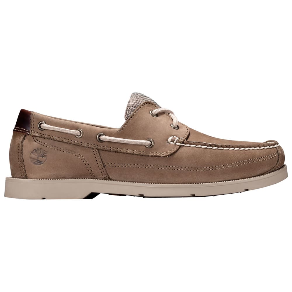 TIMBERLAND Men's Piper Cove Boat Shoes, Light Brown, Wide - Eastern ...