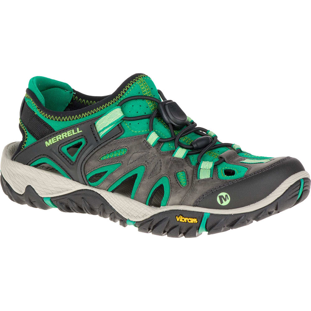 MERRELL Women's All Out Blaze Sieve Hiking Shoes, Bright Green Free ...