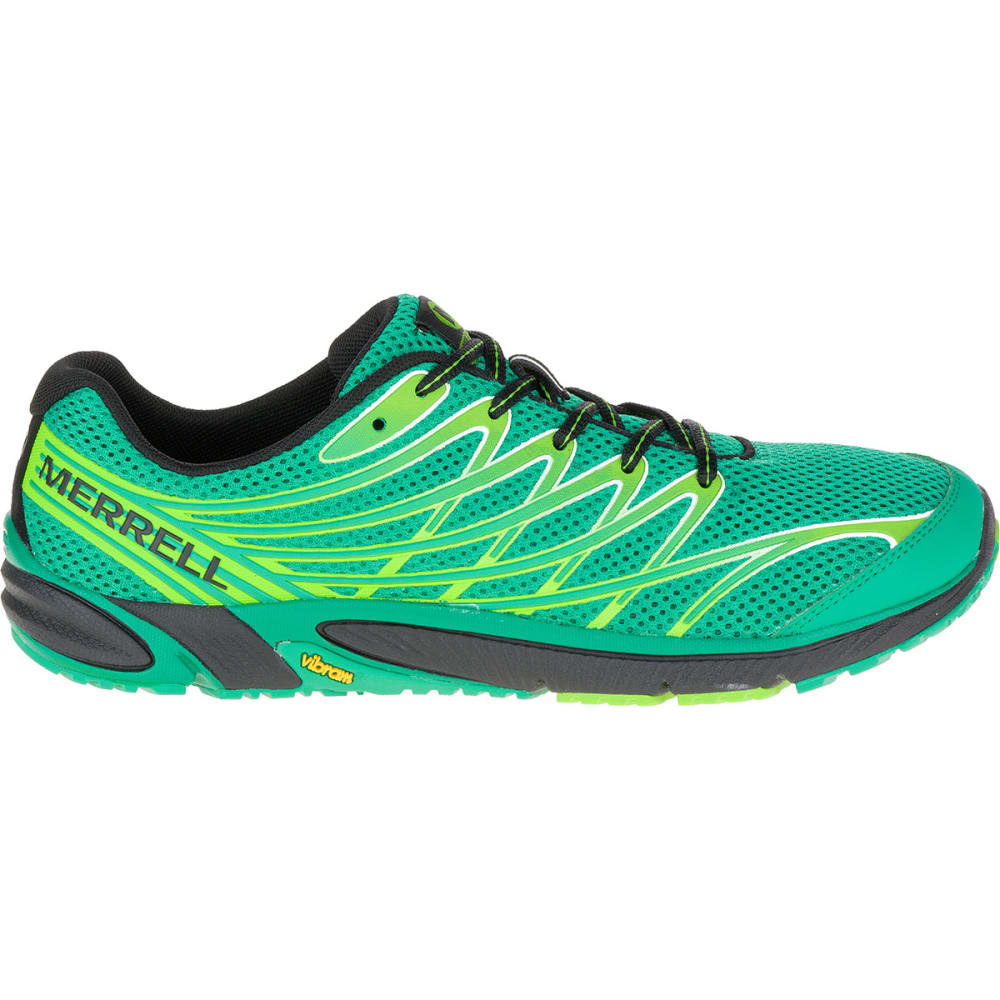 MERRELL Men's Bare Access 4 Running Shoes, Bright Green