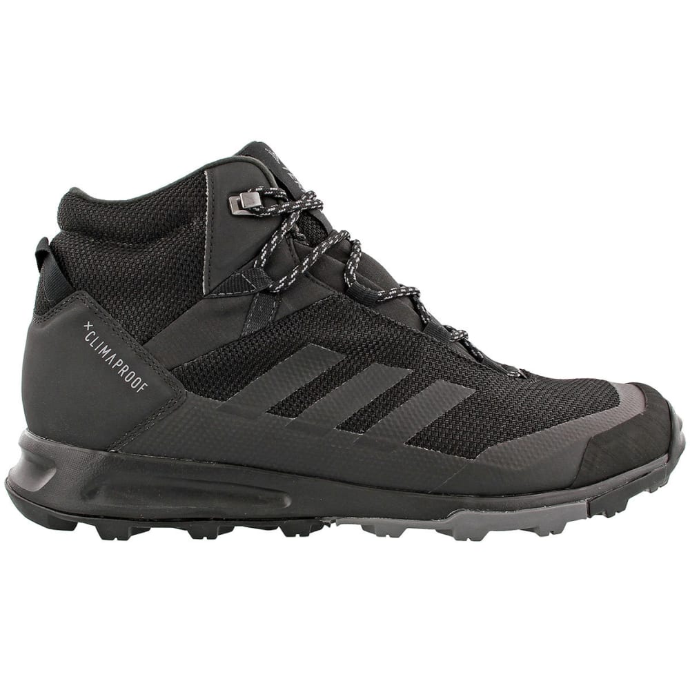 ADIDAS Men's Terrex Tivid Mid CP Hiking Boots, Black/Grey - Eastern