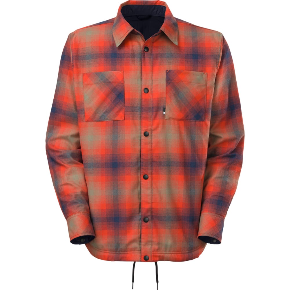 north face red flannel