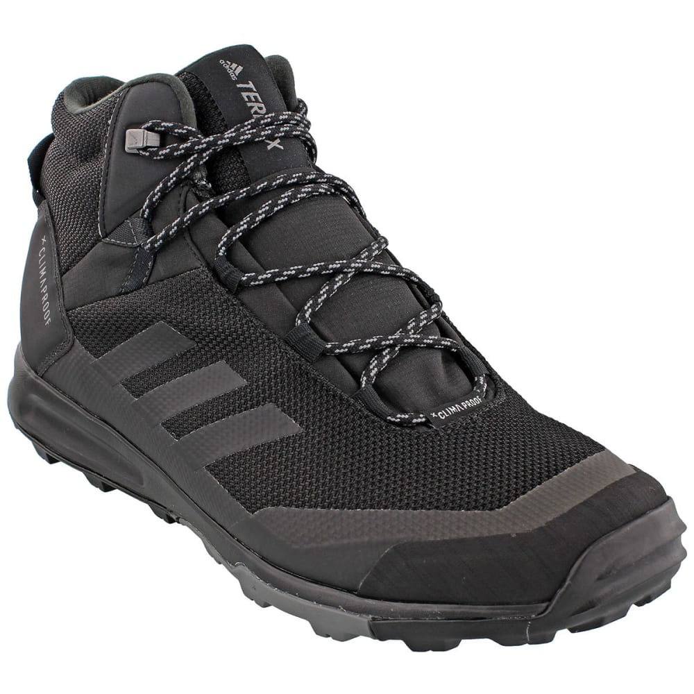ADIDAS Men's Terrex Tivid Mid CP Hiking Boots, Black/Grey - Eastern