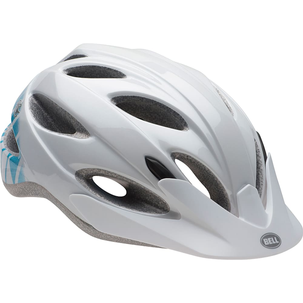 BELL Women's Strut Bike Helmet, White/Teal