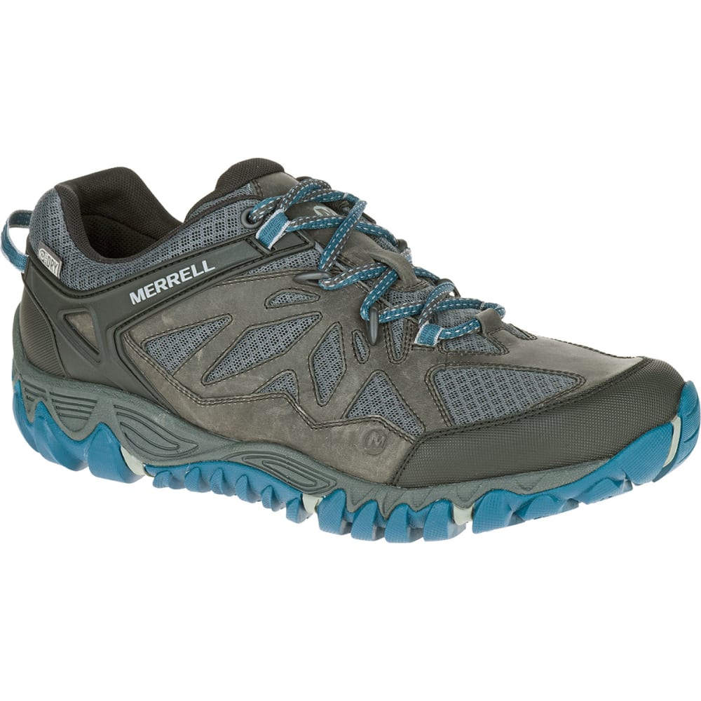 MERRELL Men's All Out Blaze Ventilator Waterproof Hiking Shoes, Grey Multi