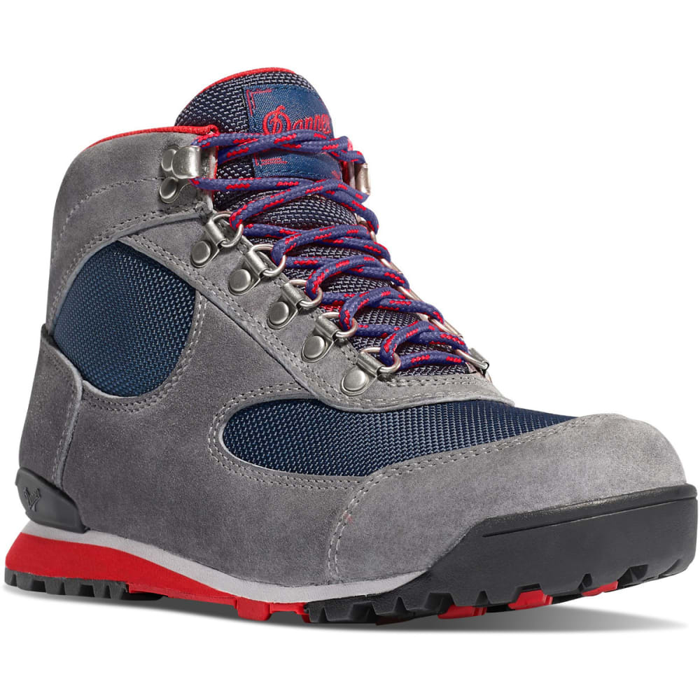 DANNER Women&#39;s Jag Waterproof Hiking Boots, Gray/Blue Wing - Eastern Mountain Sports