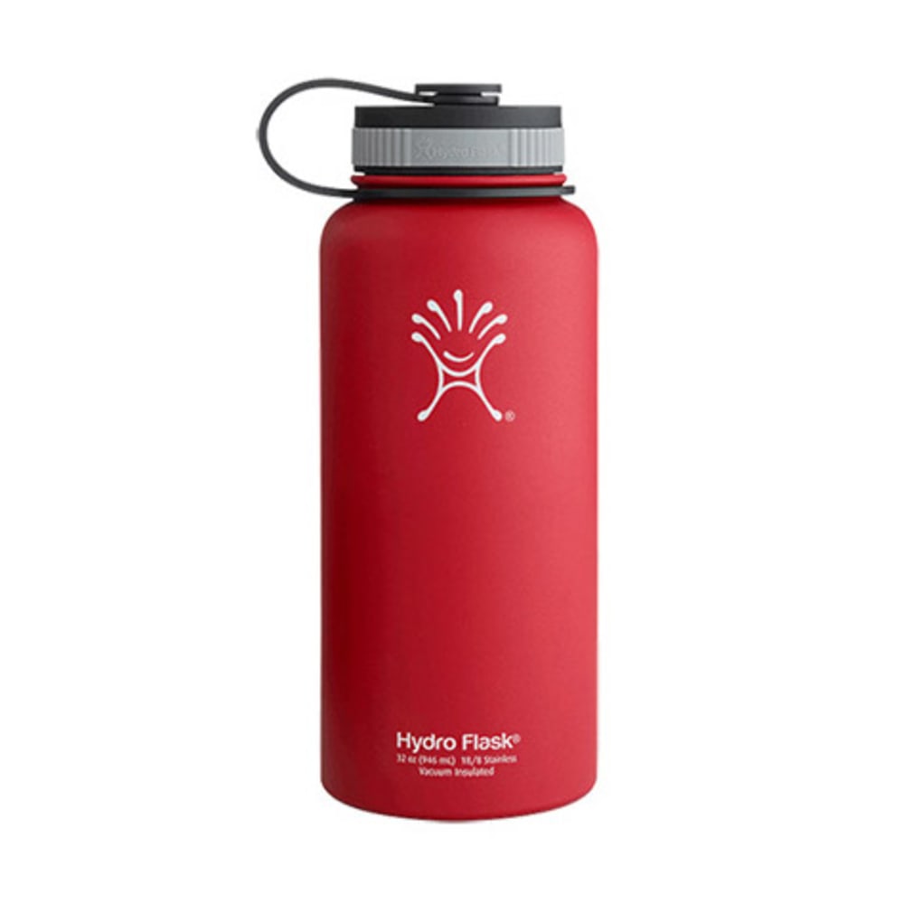 HYDRO FLASK 32 oz. Wide Mouth Water Bottle, Red