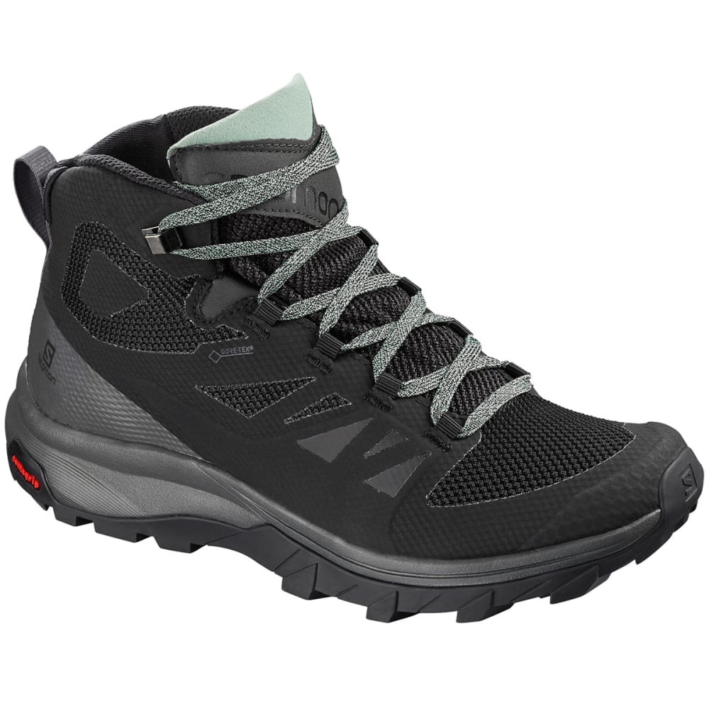 SALOMON Women&#39;s Outline Mid GTX Waterproof Hiking Boots - Eastern Mountain Sports